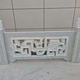 大同芝麻白河道栏杆 桥栏杆