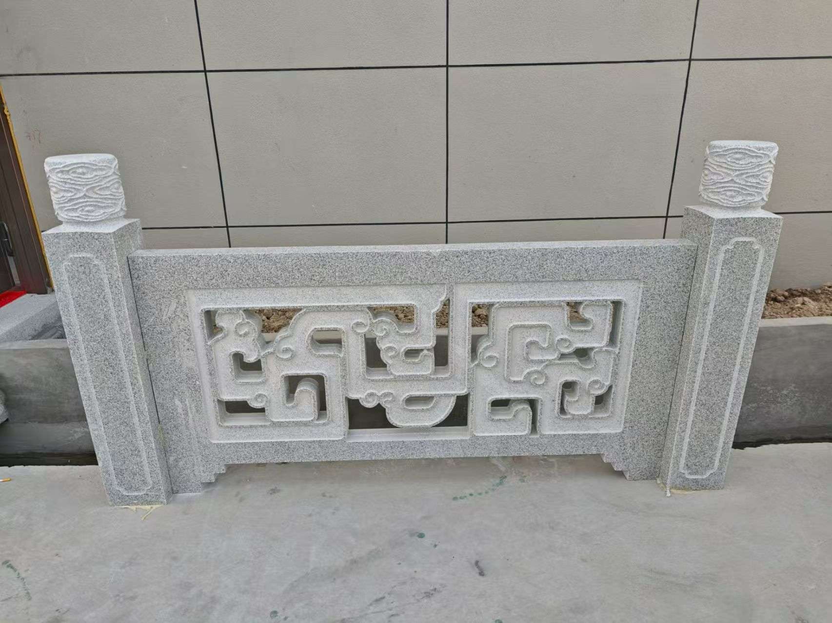 大同芝麻白河道栏杆 桥栏杆